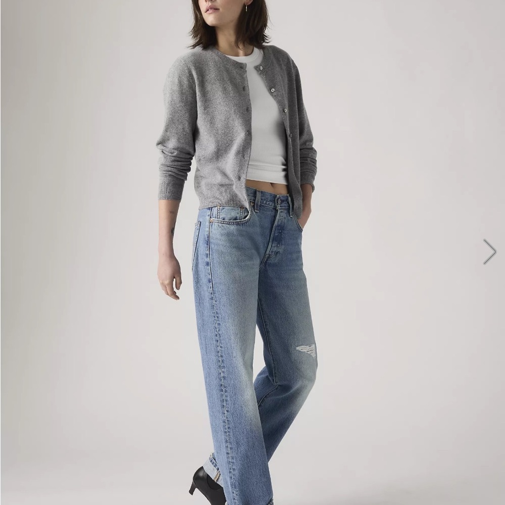 Levi's Light Blue Straight Leg Jeans